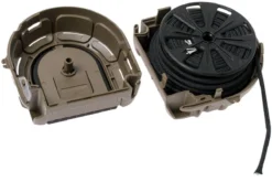 Atwood Rope MFG Tactical Rope Dispenser, Flat Dark Earth -Feu de Camp ARMTRDFDE 03 atwood rope dispenser armtrdfde 03