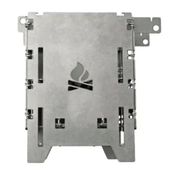 Bushcraft Essentials Bushbox LF Set, Réchaud Pliant Avec Sac De Rangement