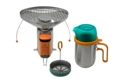 Feu de Camp 16 BioLite CampStove 2+ Complete Cook Kit, Réchaud à Bois Avec Powerbank Et Accessoires