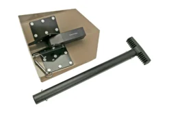 DMOS The Delta Shovel S02FDE, Flat Dark Earth, Acier, Pelle -Feu de Camp DOS02FDE 05 dmos scaled