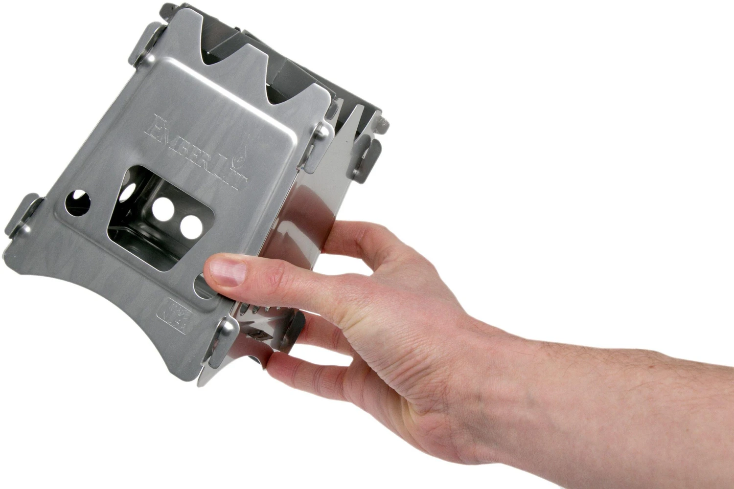 EmberLit Original Stainless Stove, Léger 7 EmberLit Original Stainless Stove, Léger – Image 7