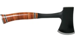 Estwing Sportsman's Hache Noire E24ASEA Manche Cuir, Avec étui En Nylon -Feu de Camp EWE24ASEA 02 estwing scaled