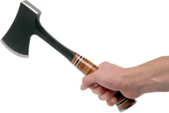 Estwing Sportsman's Hache Noire E24ASEA Manche Cuir, Avec étui En Nylon -Feu de Camp EWE24ASEA 06 estwing scaled