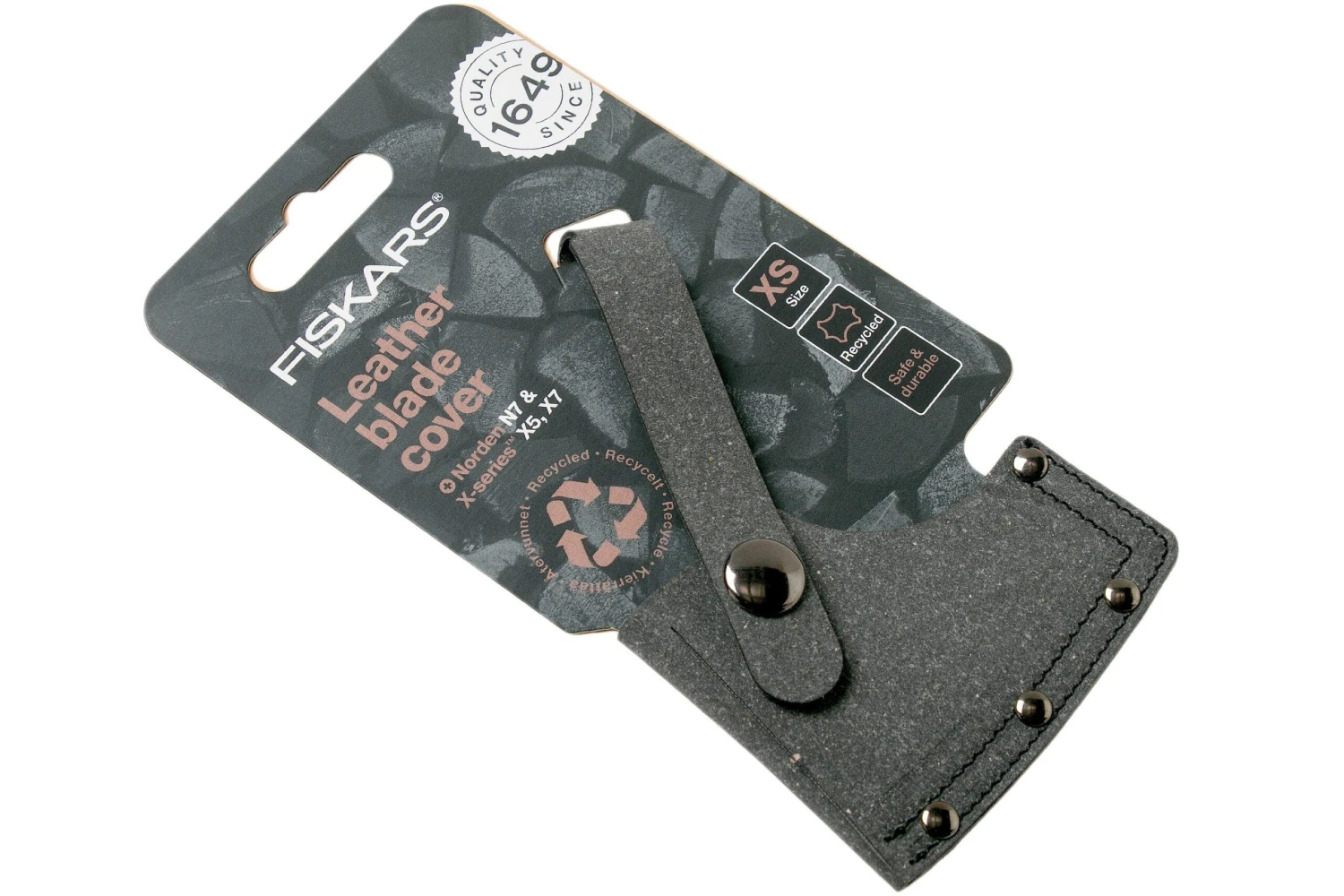 Fiskars Premium Recycled Leather Gaine XS (N7, X5,X7) 4 Fiskars Premium Recycled Leather Gaine XS (N7, X5,X7) – Image 4