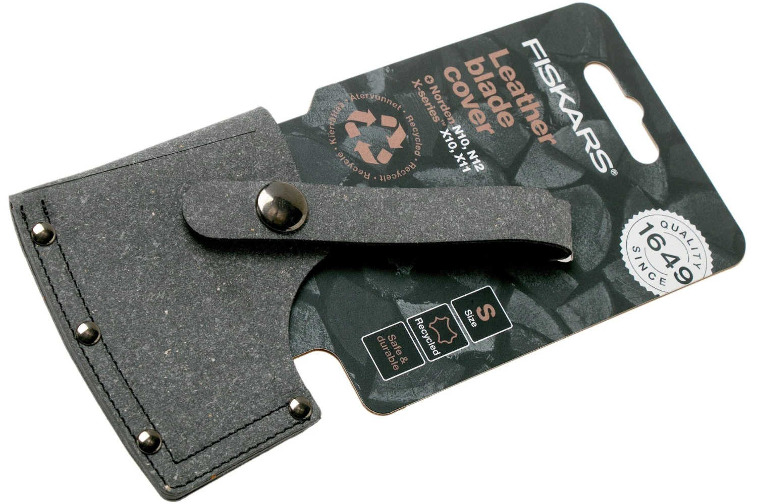 Fiskars Premium Recycled Leather Gaine S (N10, N12, X10 & X11) 4 Fiskars Premium Recycled Leather Gaine S (N10, N12, X10 & X11) – Image 4