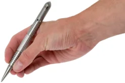 Rick Hinderer Extreme Duty Pen, Stainless Steel -Feu de Camp HRK EDP SS 04 rick hinderer knives scaled