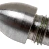 Rick Hinderer Investigator Bullet End Attachment, Stainless Steel