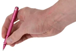 Rick Hinderer Investigator Pen Aluminium Matte Pink, Stylo Tactique -Feu de Camp HRK INVP AL MPK 04 rick hinderer investigator pen scaled