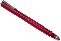 Rick Hinderer Investigator Pen Aluminium Matte Red, Stylo Tactique