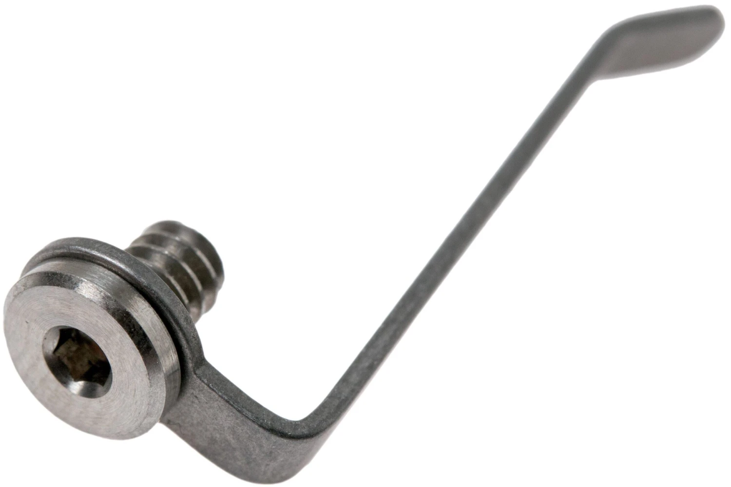 Rick Hinderer Investigator Clip & Screw Set, Grey 2 Rick Hinderer Investigator Clip & Screw Set, Grey – Image 2