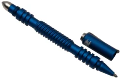 Rick Hinderer Spiral Investigator Pen, Aluminum, Matte Blue, Stylo Tactique -Feu de Camp HRK INVP S AL MB 03 hinderer scaled