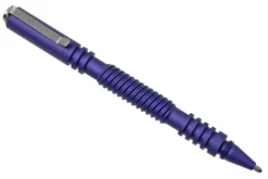 Rick Hinderer Spiral Investigator Pen, Aluminum, Matte Purple, Stylo Tactique