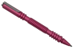 Rick Hinderer Spiral Investigator Pen, Aluminum, Matte Pink, Stylo Tactique