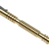 Rick Hinderer Spiral Investigator Pen Brass, Stylo Tactique