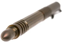 Rick Hinderer Investigator Pen Titanium Bronze, Stylo Tactique -Feu de Camp HRK INVP TI BRZ 03 rick hinderer investigator pen hrk invp ti brz 03