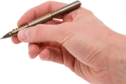 Rick Hinderer Investigator Pen Titanium Bronze, Stylo Tactique -Feu de Camp HRK INVP TI BRZ 05 rick hinderer investigator pen hrk invp ti brz 05