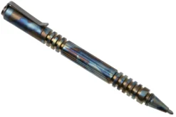 Rick Hinderer Investigator Pen Titanium, Stonewash Painted, Stylo Tactique