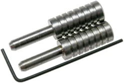 Rick Hinderer Extreme Duty Modular Kubotan Pen Deluxe Set Matte OD Green -Feu de Camp HRK KUBADEX AL OD 04 rick hinderer knives scaled