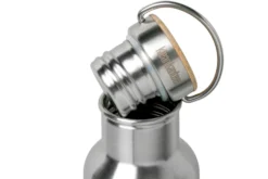 Klean Kanteen Insulated Reflect 600 Ml Bouteille Avec Bouchon En Bambou, Brushed Stainless -Feu de Camp KC1002726 03 klean kanteen scaled