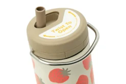 Klean Kanteen TKWide 12oz Twist Cap - Strawberries -Feu de Camp KC1009471 04 kleankanteen scaled