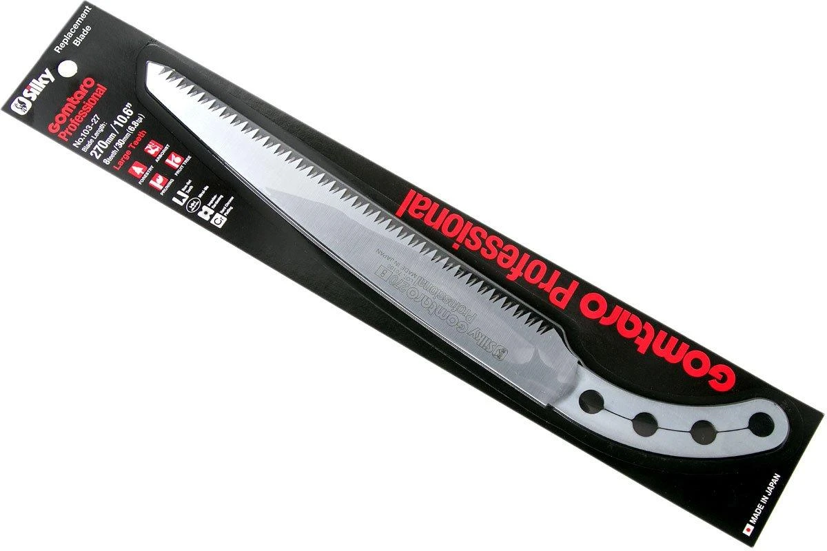 Silky Gomtaro 270-8 Lame De Scie De Rechange, Denture Large 1 Silky Gomtaro 270-8 Lame De Scie De Rechange, Denture Large