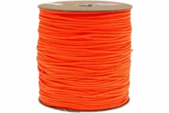550 Paracord Type III, Couleur : Néon Orange, 1000ft (304,8 M)