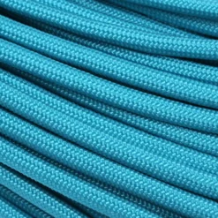 550 Paracord Type III, Couleur : Neon Turquoise, 100ft (30,48 M)