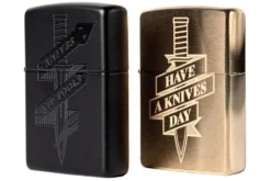 Knivesandtools Zippo Brass Brushed Knife, Bronze, Briquet -Feu de Camp KTZPBRASSKNIFE 05 zippo knivesandtools scaled