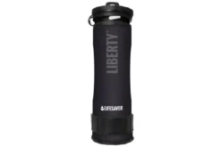 LifeSaver Liberty™ Bouteille D'eau Avec Filtre, Noire -Feu de Camp LB LI BK 04 lifesaver