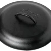 Lodge Skillet Couvercle De Poêle à Frire L10SC3, Diamètre Environ 30,5 Cm