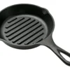 Lodge Cast Iron Grill L3GP Gril En Fonte, 17 Cm