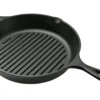 Lodge Cast Iron Grill L8GP Gril En Fonte, 26 Cm