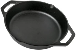 Feu de Camp 40 Lodge Skillet/ Poêle à Frire Avec Deux Poignées L8SKL, Diamètre 26 Cm