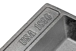 Lodge Cast Iron Rectangular Griddle, Env. 39cm X 31 Cm, Plaque De Cuisson -Feu de Camp LG L JSCP3 03 lodge scaled