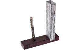 LionSteel Nyala Carbon Fiber Grey Shine Stylo NY-FC-GYS -Feu de Camp LI NYFC GYS 06 lionsteel nyala li nyfc gys 06