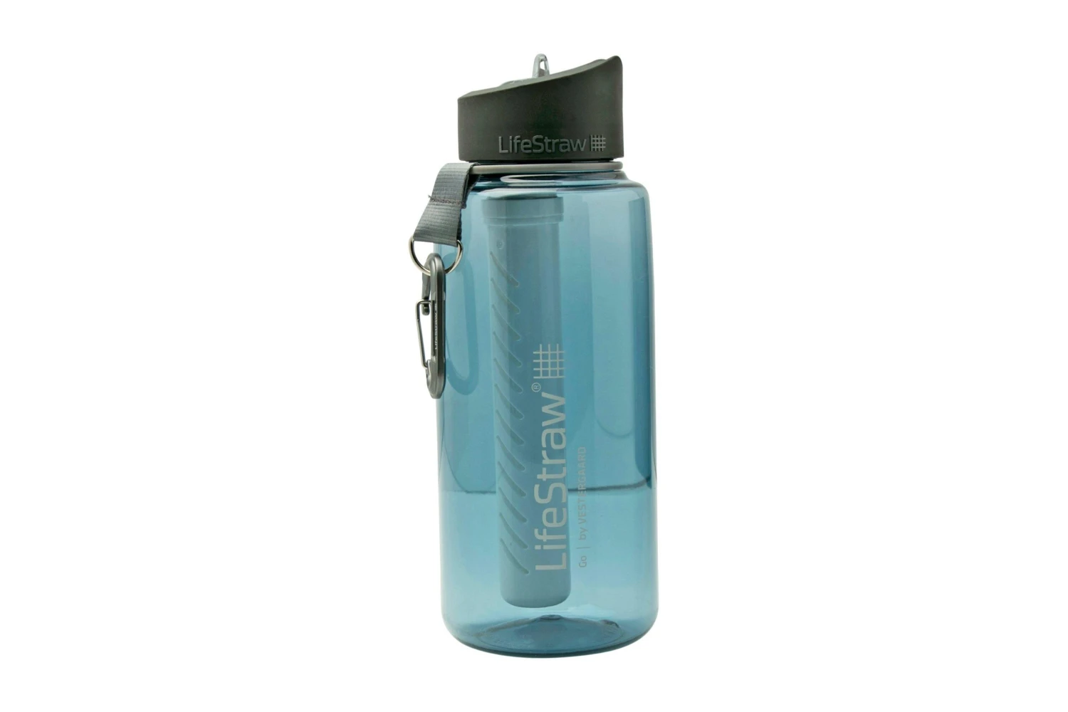 LifeStraw Go 2-stage Moody Blue, Bouteille Avec Filtre 1 Litre, Bleu 1 LifeStraw Go 2-stage Moody Blue, Bouteille Avec Filtre 1 Litre, Bleu