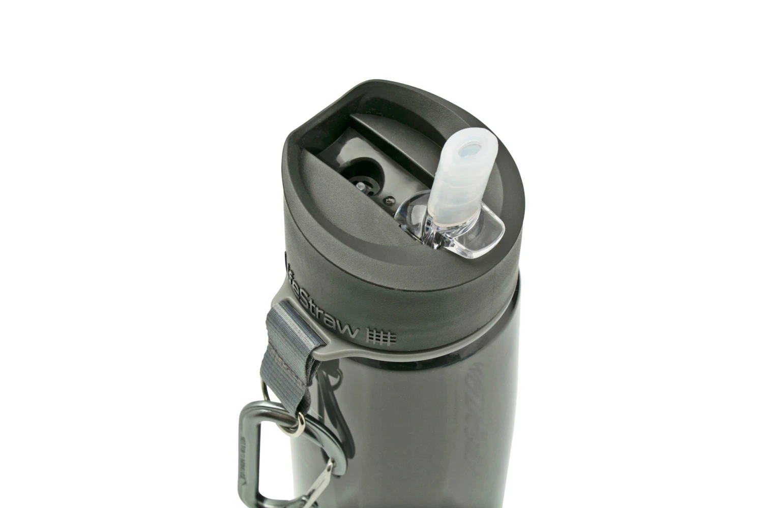 LifeStraw Go 2-stage Dark Grey, Bouteille Avec Filtre 650 Ml, Gris Foncé 3 LifeStraw Go 2-stage Dark Grey, Bouteille Avec Filtre 650 Ml, Gris Foncé – Image 3