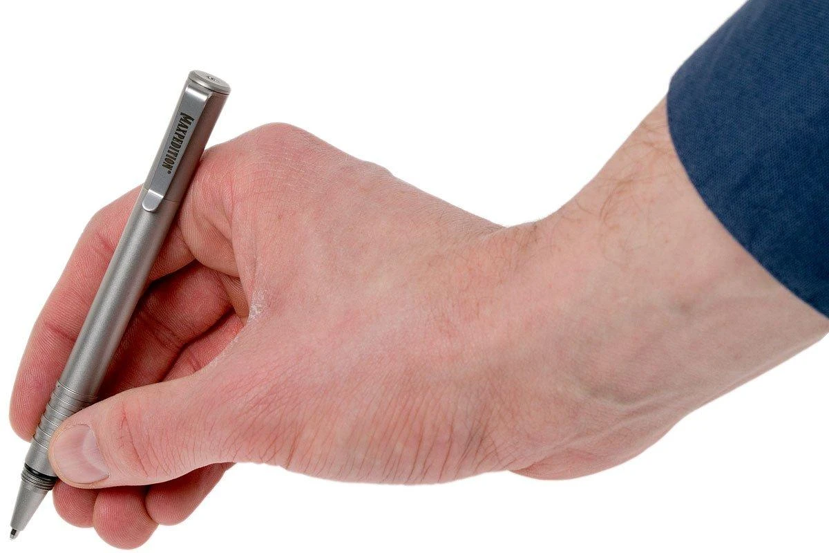 Maxpedition Spikata Tactical Pen Stainless Steel PN475SST Stylo Tactique 4 Maxpedition Spikata Tactical Pen Stainless Steel PN475SST Stylo Tactique – Image 4