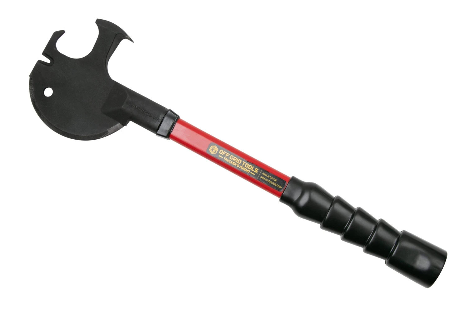 Off Grid Tools Trucker's Friend, Rouge, Acier Carbone, Hachette 1 Off Grid Tools Trucker's Friend, Rouge, Acier Carbone, Hachette
