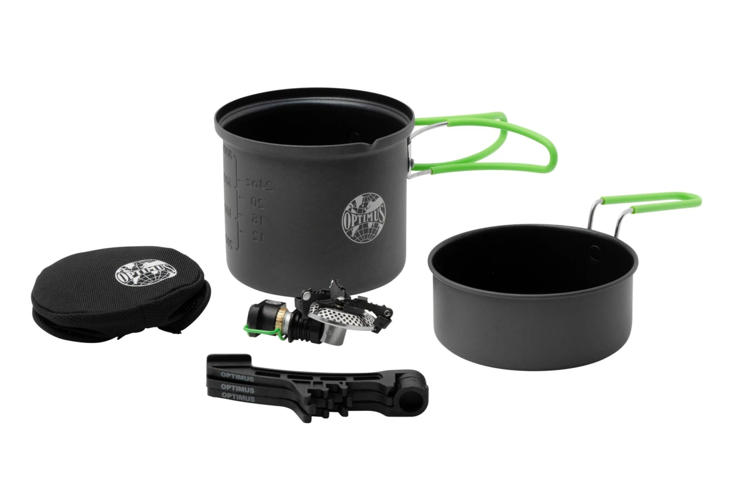Optimus Crux Weekend HE Cook System Réchaud à Gaz Avec Casseroles, 8019743 1 Optimus Crux Weekend HE Cook System Réchaud à Gaz Avec Casseroles, 8019743
