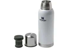 Stanley The Stainless Steel Vacuum Bottle 1L, Blanc, Bouteille Thermos -Feu de Camp PI10 01570 021 03 stanley scaled
