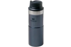 Stanley The Trigger-Action Travel Mug 350 Ml, Bleu Foncé, Bouteille Thermos