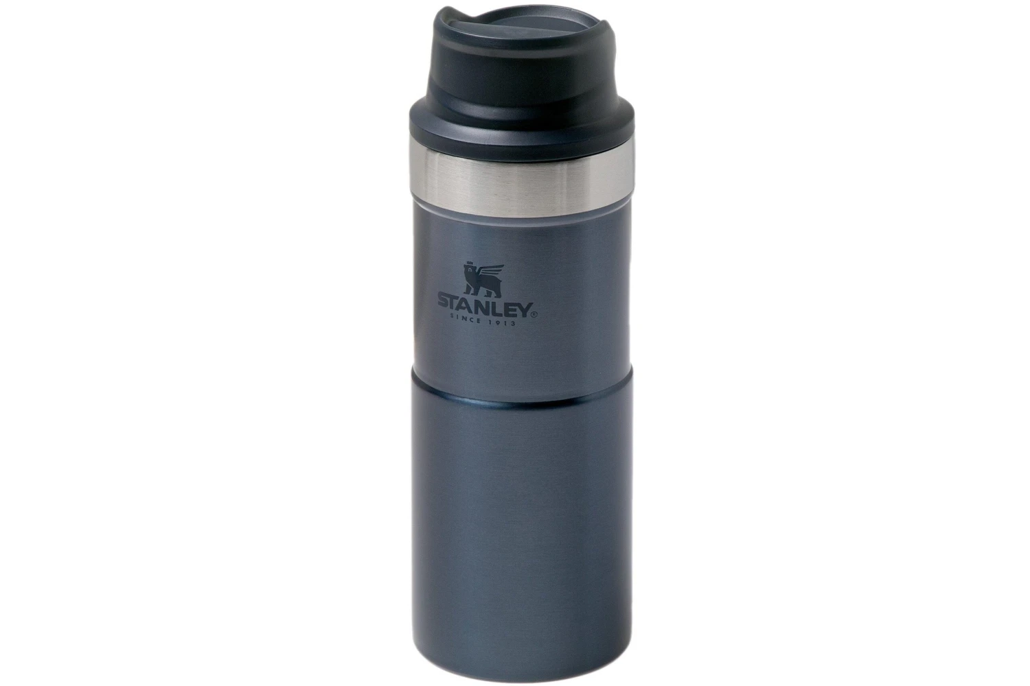 Stanley The Trigger-Action Travel Mug 350 Ml, Bleu Foncé, Bouteille Thermos 1 Stanley The Trigger-Action Travel Mug 350 Ml, Bleu Foncé, Bouteille Thermos