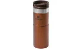 Stanley The NeverLeak Travel Mug, 470 Ml, Thermos, Bronze