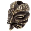 Schmuckatelli Kiko Tiki Bead Roman Brass Oxidized