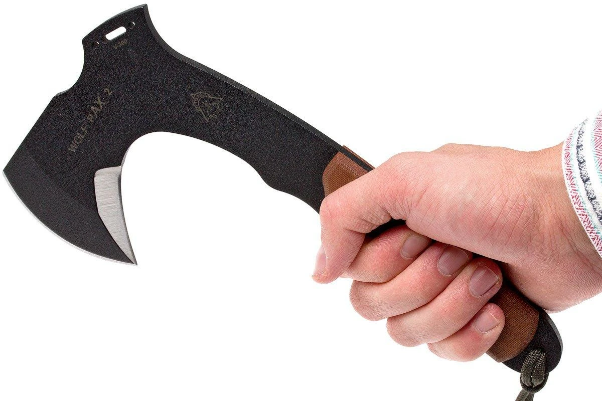 TOPS Knives Wolf PAX 2 Hache Avec Couteau, WPAX-02 6 TOPS Knives Wolf PAX 2 Hache Avec Couteau, WPAX-02 – Image 6