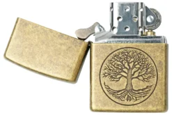 Zippo 201FB Tree Of Life 60005187 Bronze, Briquet -Feu de Camp ZP29149 000002 03 zippo scaled