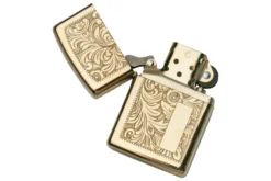 Zippo Venetian Brass 60000814 Bronze, Briquet -Feu de Camp ZP352B 000054 03 zippo scaled