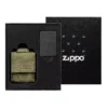 Zippo Tactical Green Pouch And Black Crackle Windproof 49400-000002, Set Cadeau Briquet