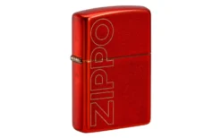 Zippo Logo Design Metallic Red 61010-000002, Briquet